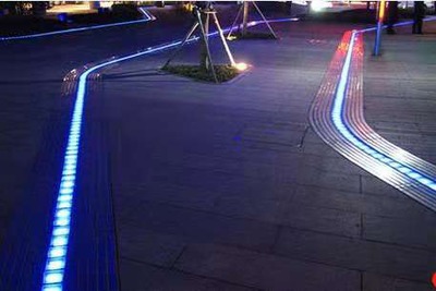 道路发光砖 广场LED发光地砖灯 户外定制灯厂家